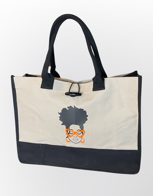 Swag - The Woman with Glasses Tote Bag